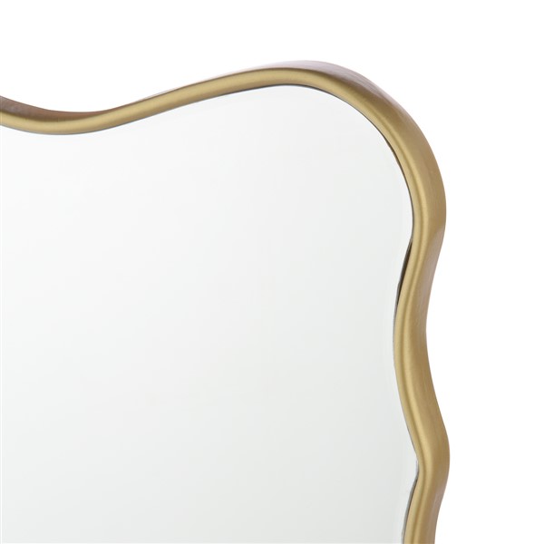 (image for) Laura Ashley Medora Mirror Matt Gold 64.5 X 49.5cm